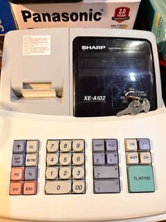 Sharp electronic cash register