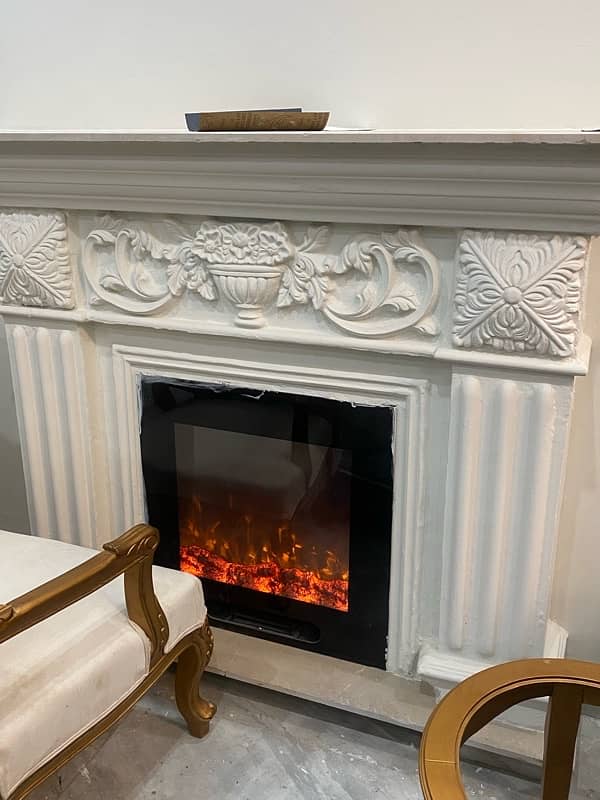 Electric fire place/gas fire places// 03057865194 whtsap 6