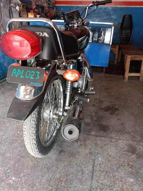 Honda cg 125 first hand open latter 3