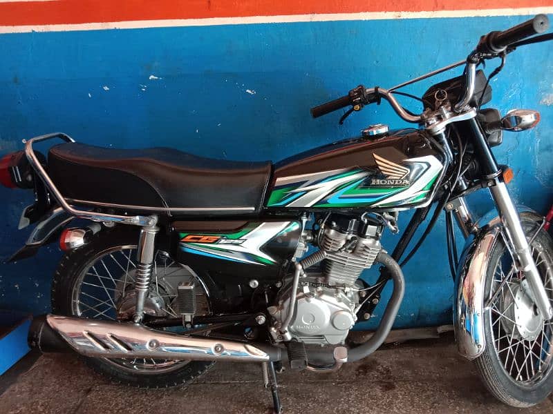 Honda cg 125 first hand open latter 4