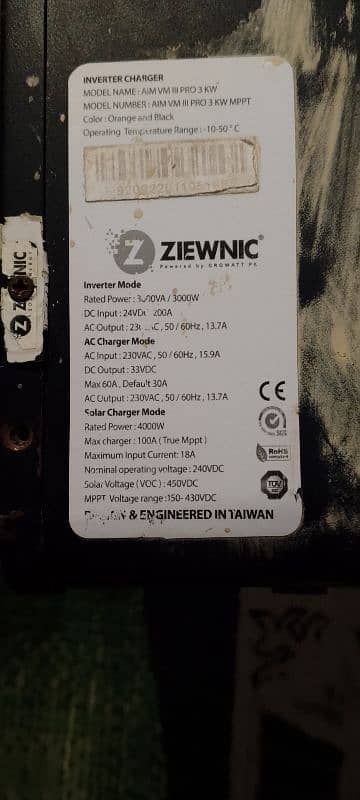 ZIEWNIC inverter 3kv 1