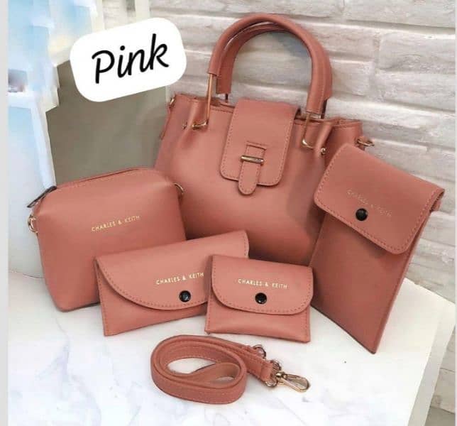 Leather hand bag 1