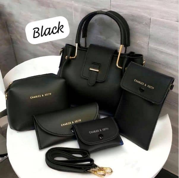 Leather hand bag 3