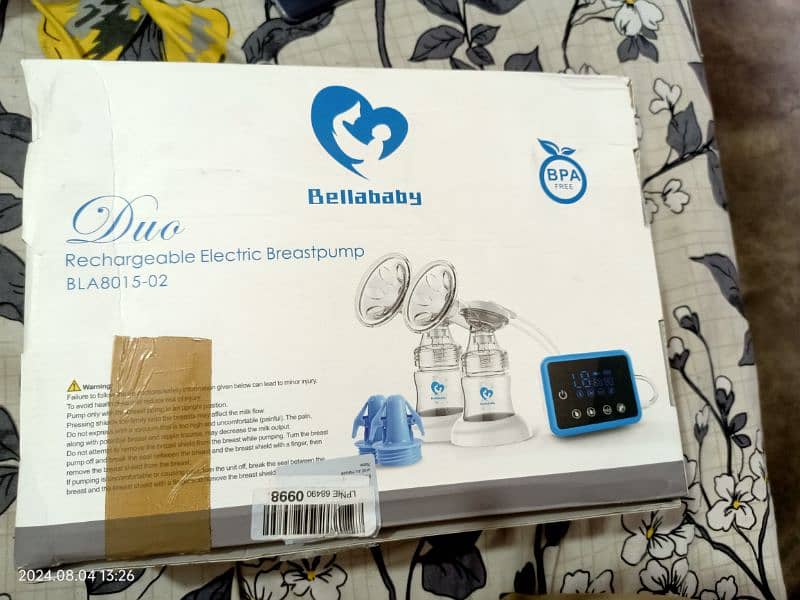 Bella Baby Rechargeable Pump 0