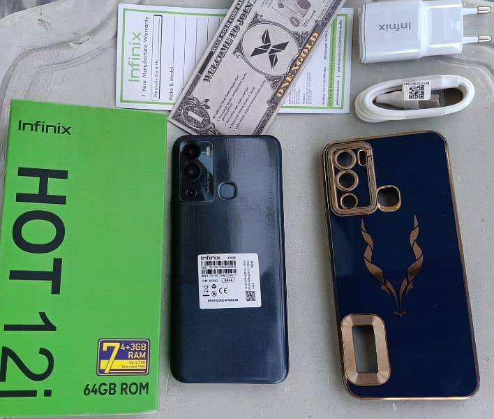 infinix Hot 12i 7GB RaM,*2Month WaRnty"ist Hand,Duel SiM,!! 1