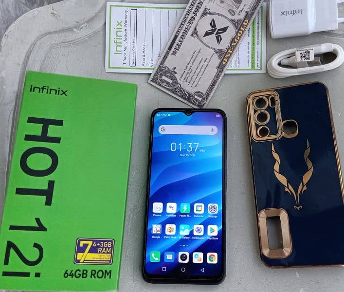 infinix Hot 12i 7GB RaM,*2Month WaRnty"ist Hand,Duel SiM,!! 2