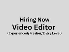 Need video editor