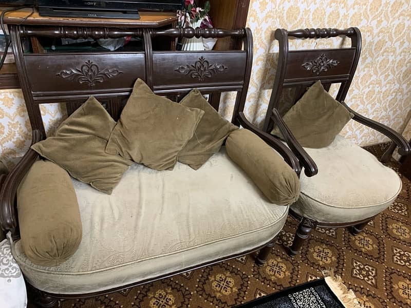 4 seater wooden(Chiniot) set 1