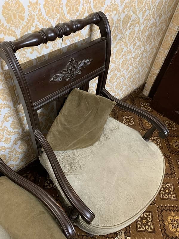 4 seater wooden(Chiniot) set 3