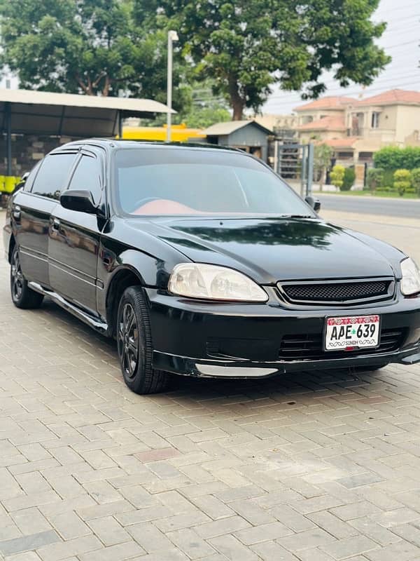 Honda Civic EXi 1996 Black Color 5