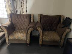 7 Seater Vintage Style Sofa Set – Elegant Design,