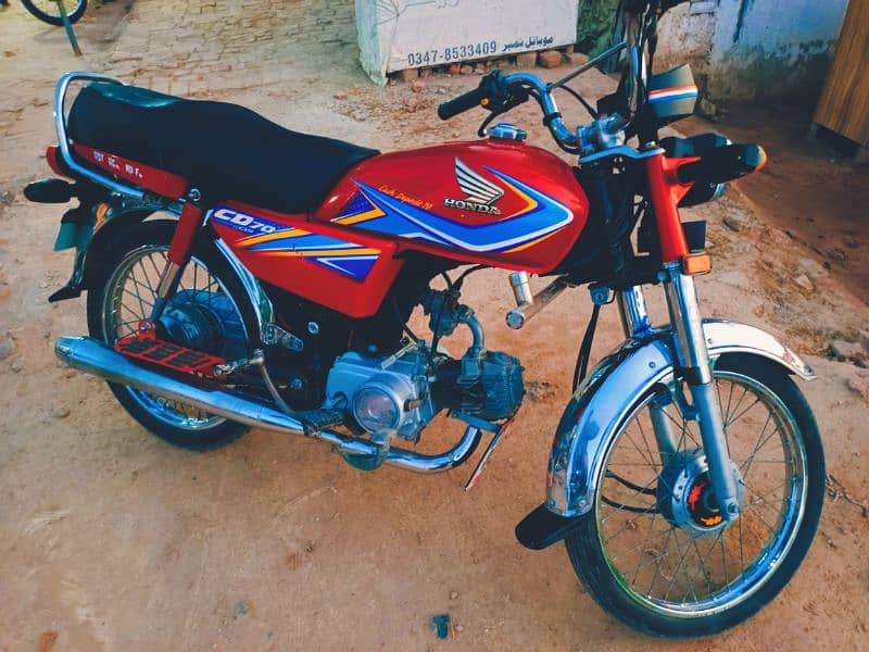 Honda CD70 2019 Lush Condition 10/10 2