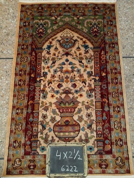 pure wool and silk hand made prayers mat 14