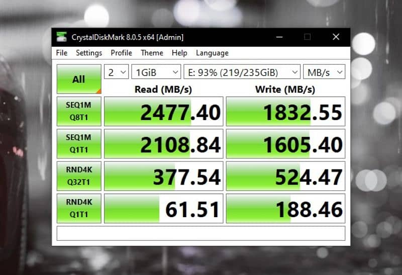 SSDs / NVMe: GoldenFir 256gb 2