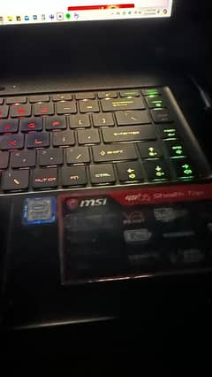 MSI GS 65 stealth Thin gaming n video editing laptop