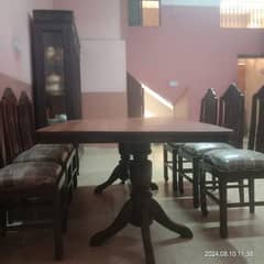 Wooden Dining Table Pure Shisham Wood