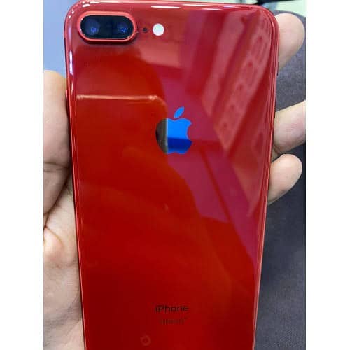 Apple iphone 8 plus pta approved 10/10 condition red color 1