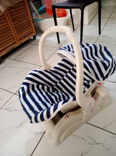 Original Tinnies Baby Carry Cot and Kids Chair in New Condition