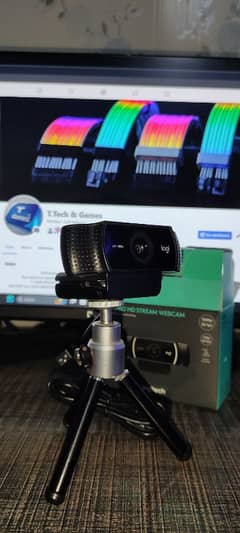 C922 PRO HD STREAM WEBCAM 0