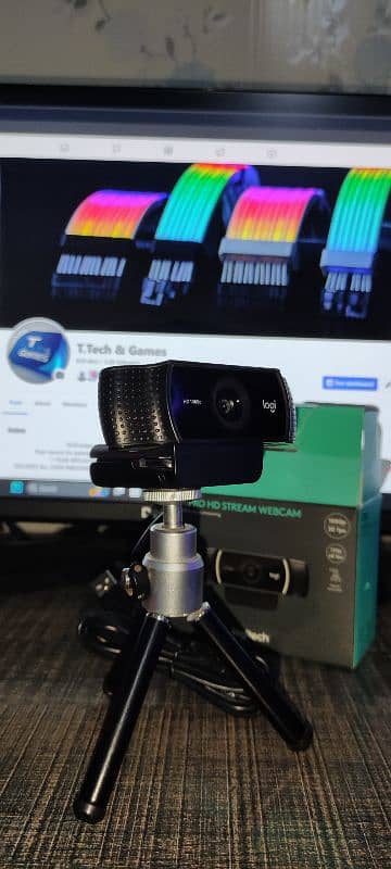 C922 PRO HD STREAM WEBCAM 0