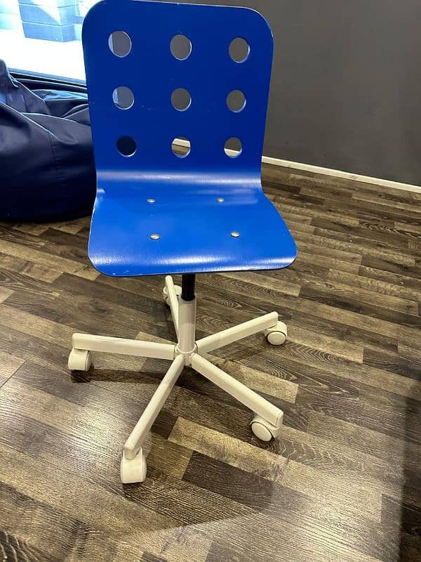 Ikea Brand Chair Blue 2