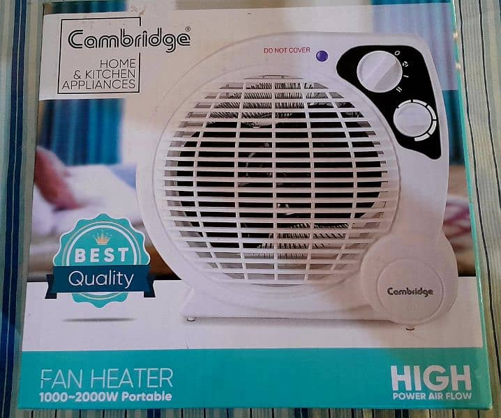 ELECTRIC FAN HEATER 02 Years Warranty 3