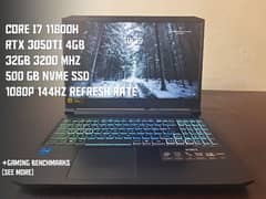 Acer Nitro 5 11th gen core i7 32GB Ram (Gaming)