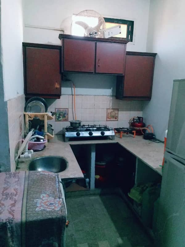 Flat For Sale 4th Floor With Roof Allah wala town sector 31/B 2