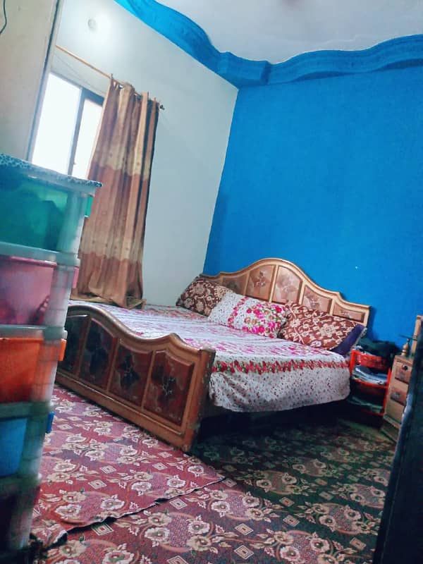 Flat For Sale 4th Floor With Roof Allah wala town sector 31/B 5