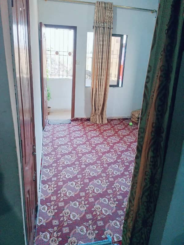 Flat For Sale 4th Floor With Roof Allah wala town sector 31/B 9