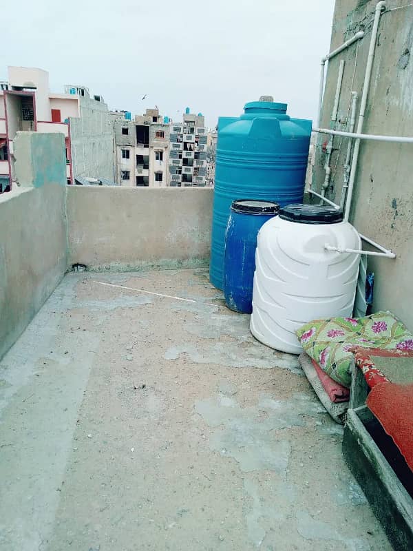 Flat For Sale 4th Floor With Roof Allah wala town sector 31/B 16