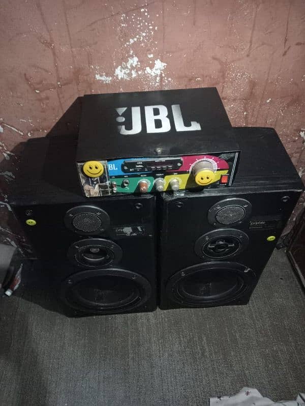 speaker end Amplifier JBL complete pier 0