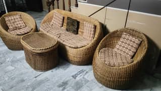 Cane Sofa, Bamboo sofa, sofa set 0