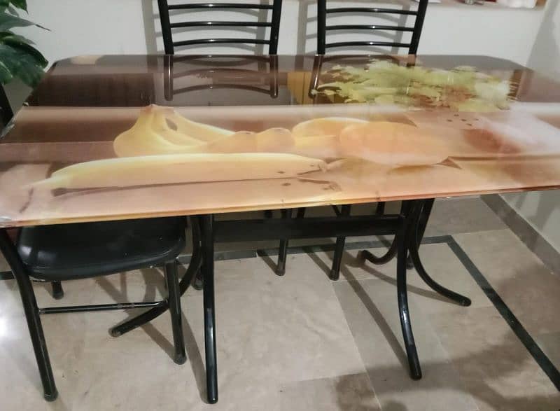 Dining Table With 6 Chairs Set 2