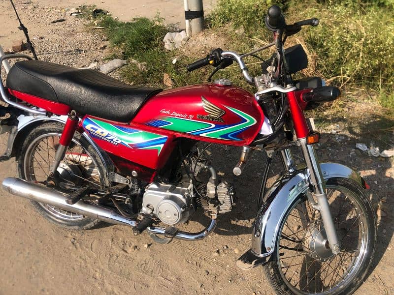 Honda cd70 2019 Model urgent sale 1