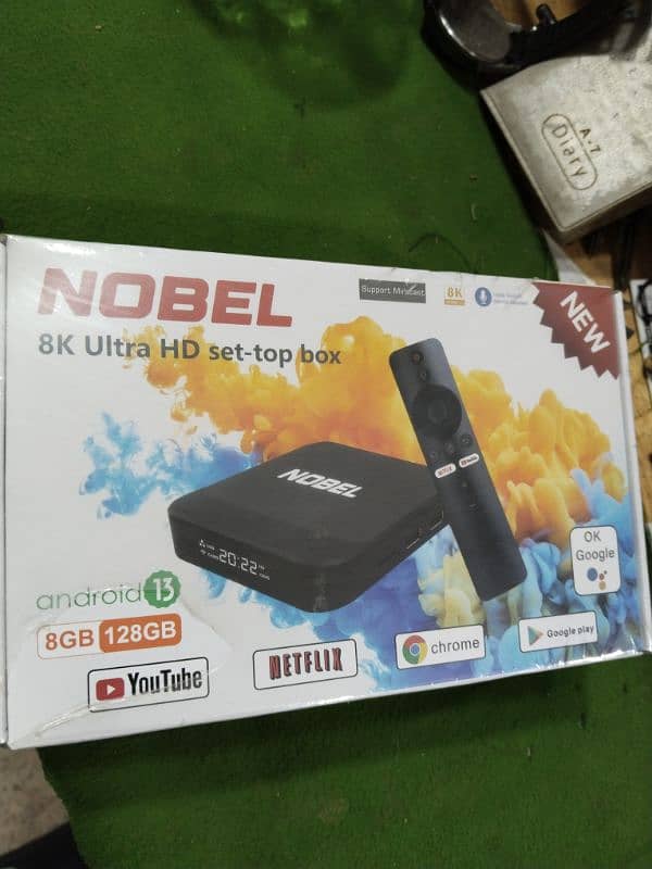 NOBAL 4k ultra net box voic remt 0