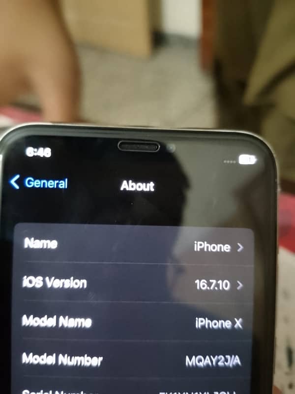 Iphone x 64gb Non pta 6