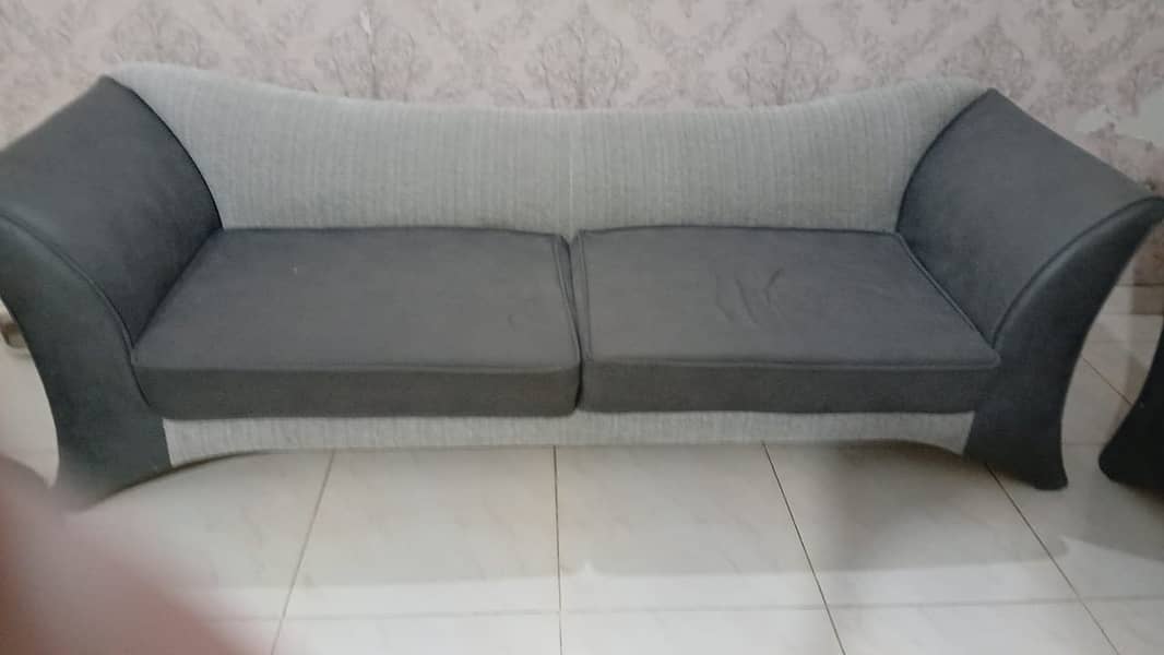 Grey sofa set 7seater 0