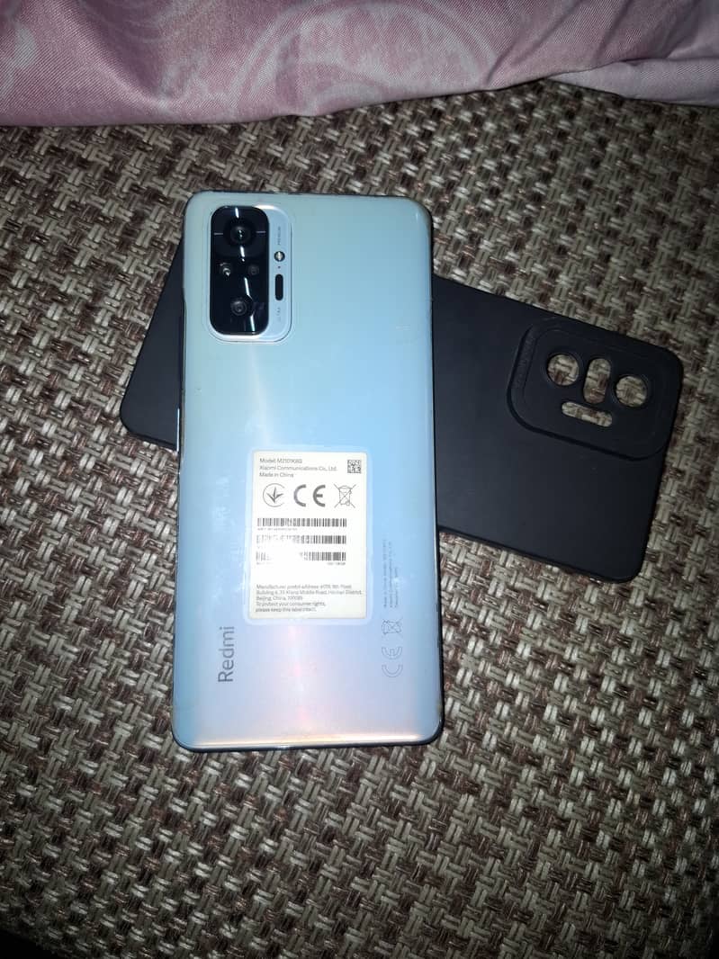 Redmi Note 10 Pro Glacier Blue brand new condition complete Box 2