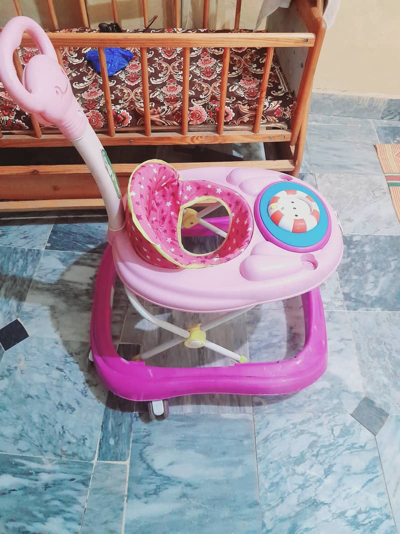 baby walker almost new few months use only 0