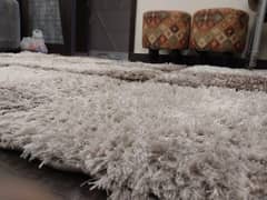 furry rug for lounge or drawing room