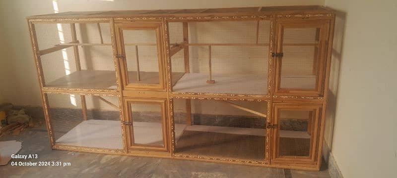 new pure diar wooden cage 0