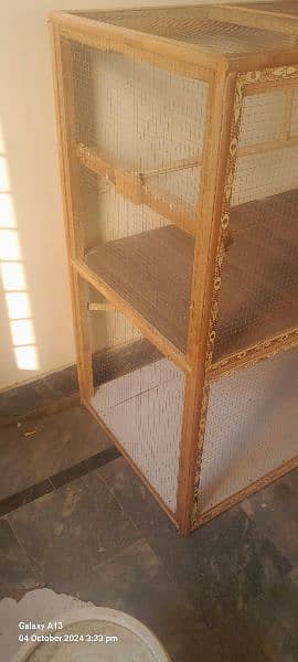 new pure diar wooden cage 2