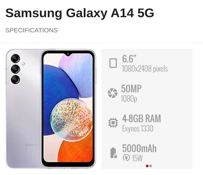 Samsung A14 5g 7