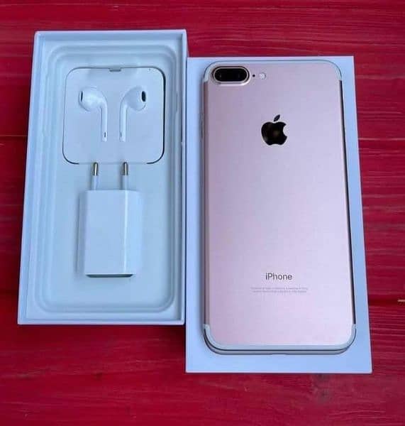 iPhone 7 plus ram 128 GB PTA approved my WhatsApp number 03379701486 2