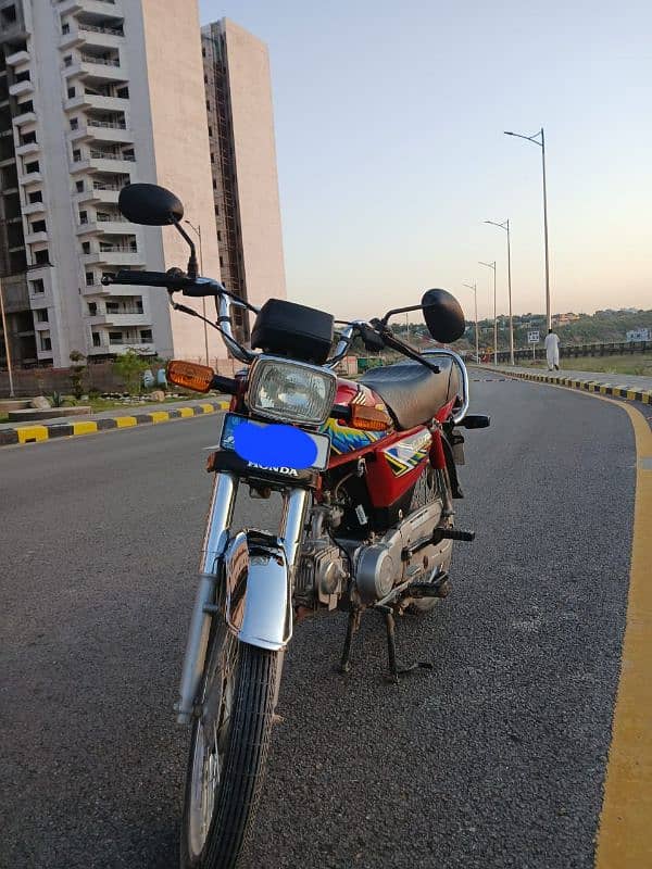 HONDA CD70 2021 ISLAMABAD 2