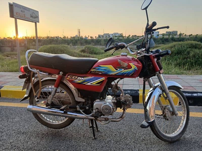 HONDA CD70 2021 ISLAMABAD 3