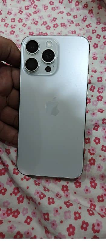 iphone 15 pro max JV 256GB white lush condition 1