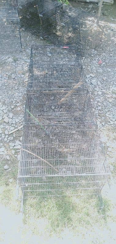 used folding cages available in cheap price 1