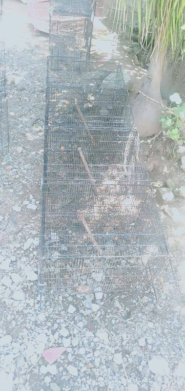 used folding cages available in cheap price 2